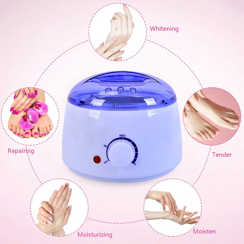 500cc Wax Warmer Wax Heater Hair Removal Machine Paraffin Pot Hand Foot Body SPA Hair Epilator Depilatory