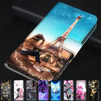 

Cute Cartoon Coque Card Wallet Flip Phone Cases For Huawei Honor Play 5 Cover Honor 7A 5.7inch Pro Y5 II Y5II Y6 Prime 2018 Case
