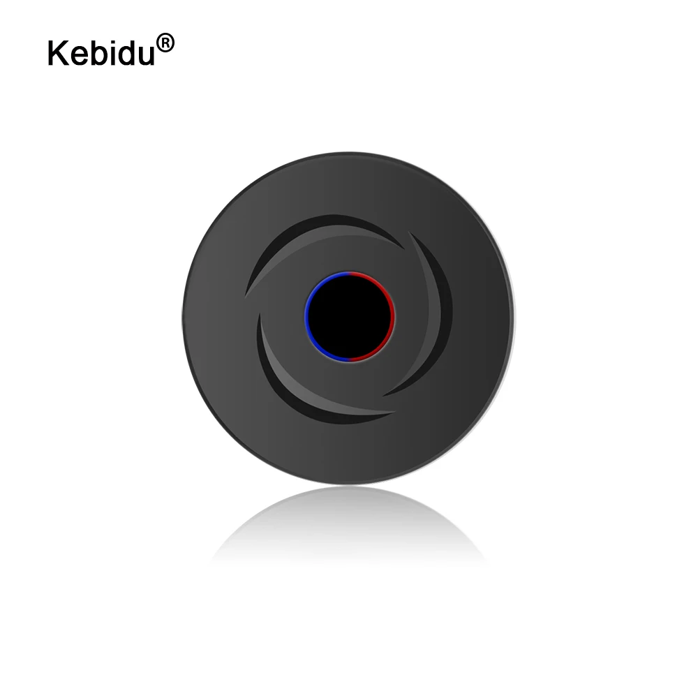 Kebidu Bluetooth 5,0 передатчик круглый беспроводной аудио приемник 3,5 мм Aux адаптер для ноутбука наушники говорить ТВ компьютер