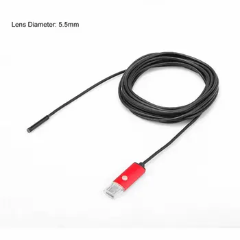 

Exposure Light Automatic 2 In 1 Smartphone USB Endoscope Inspection Camera 5.5mm For Android 6 LED at Hard-to-Reach Areas