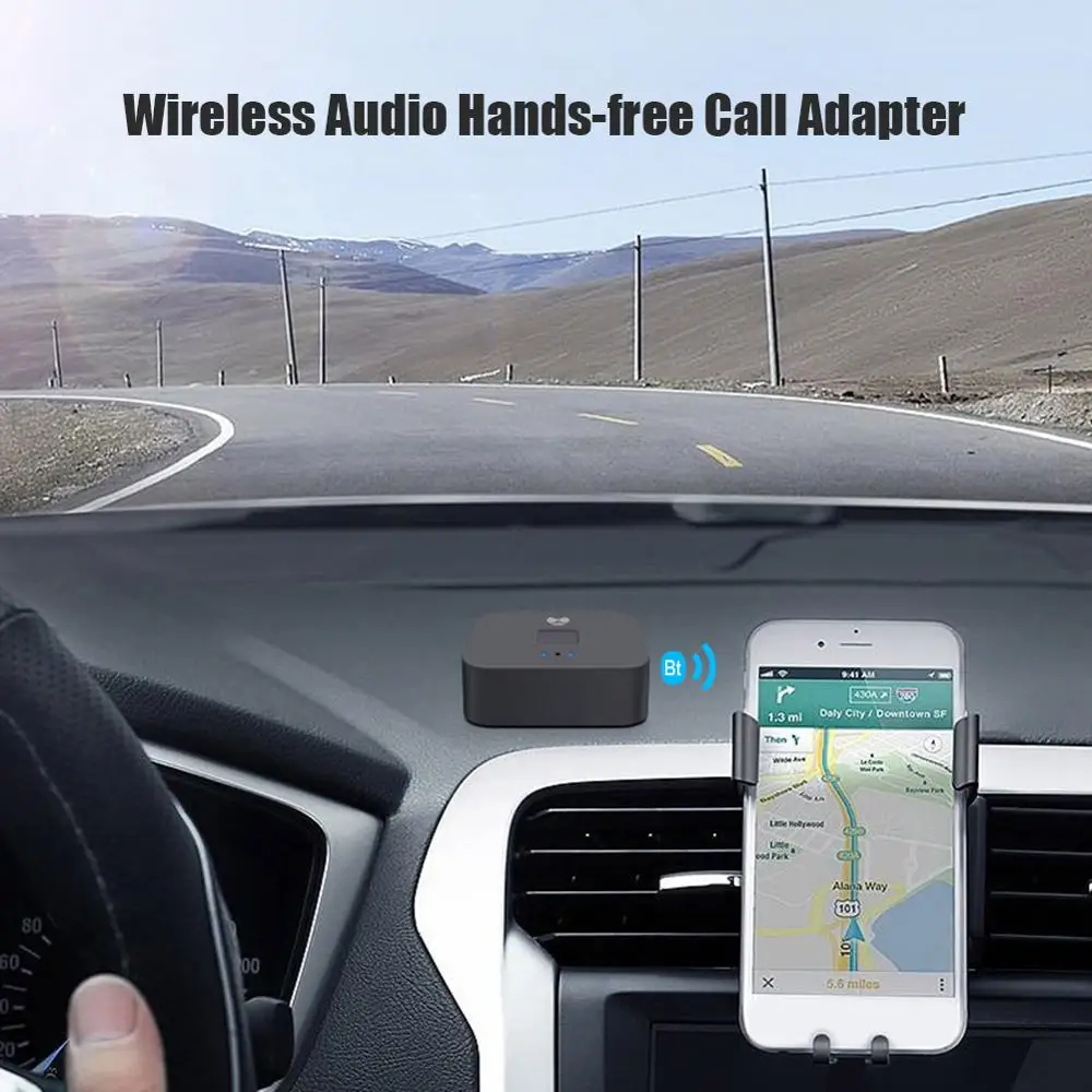 Автомобильный Bluetooth 5 0 беспроводной ресивер APTX NFC AV аудио музыка APTXLL 3 мм