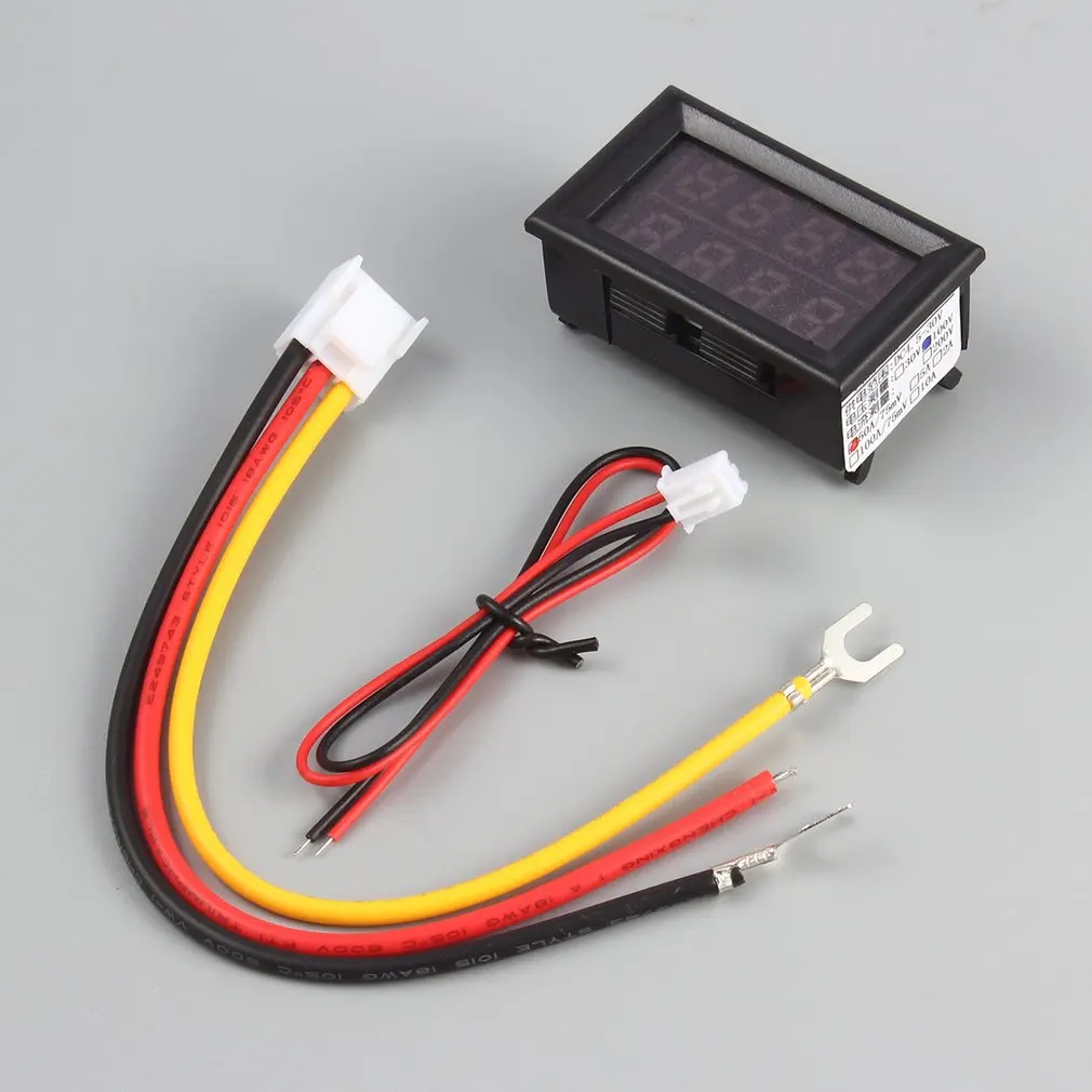 

High Quality Sale 1pcs New 100V 50A DC Digital Voltmeter Ammeter LED Amp Volt Meter ! Drop Shipping