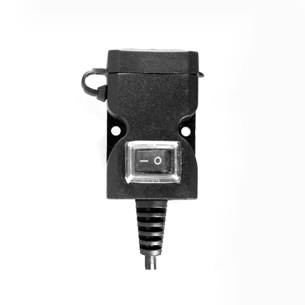 Дропшиппинг двойной USB порт 12 в водонепроницаемый руль мотоцикла телефон зарядное устройство адаптер 5 в 1A/2.1A адаптер для мобильного телефона