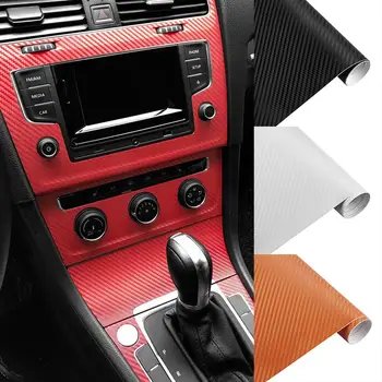 

3D Carbon Fiber Car Vehicle Body Change Color Decoration Film Sticker Auto Car DIY Decoration Sticker Car Styling Accessories