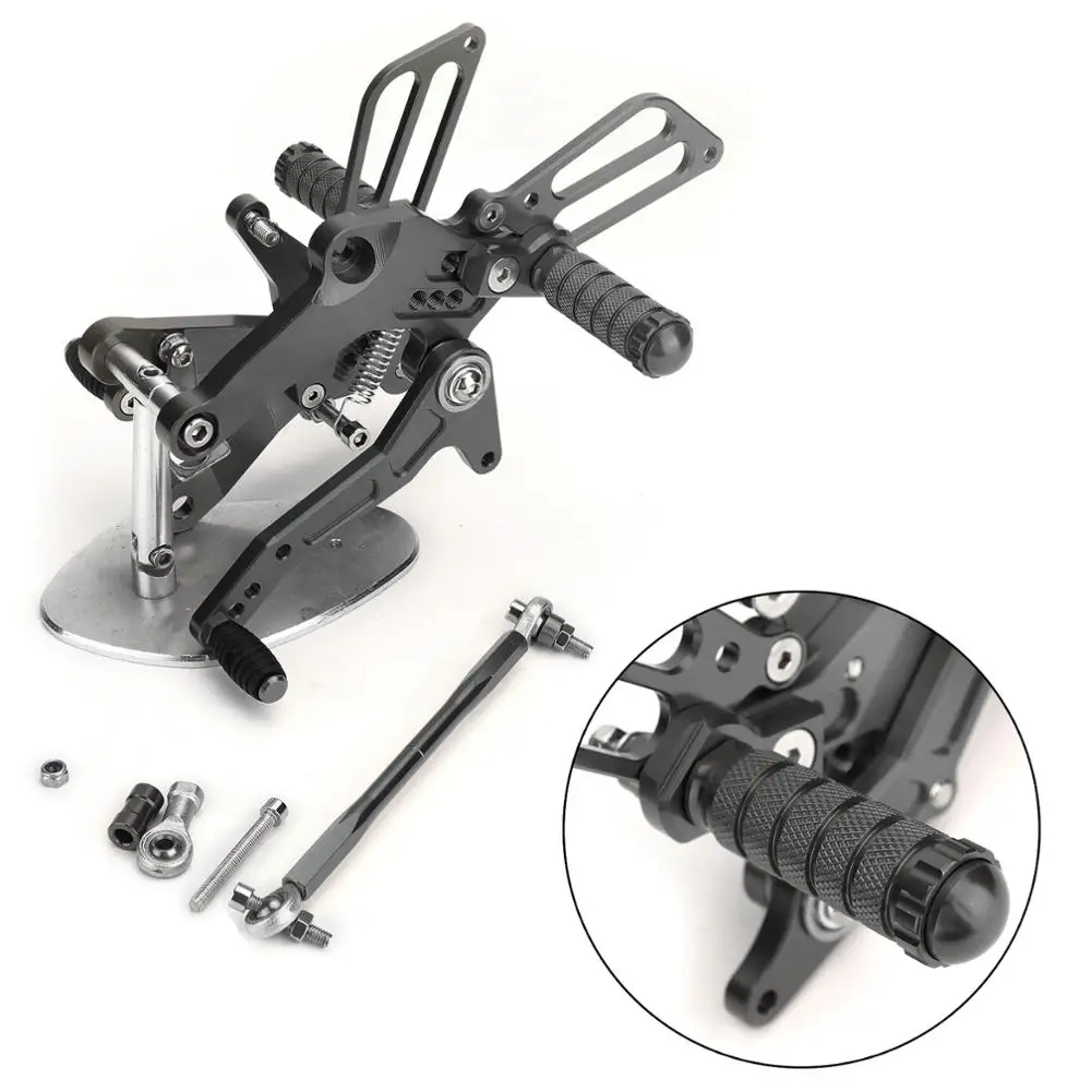 Artudatech Rearsets задние наборы подножки подножка для Kawasaki EX250 EX400 Ninja 250 400 запчасти