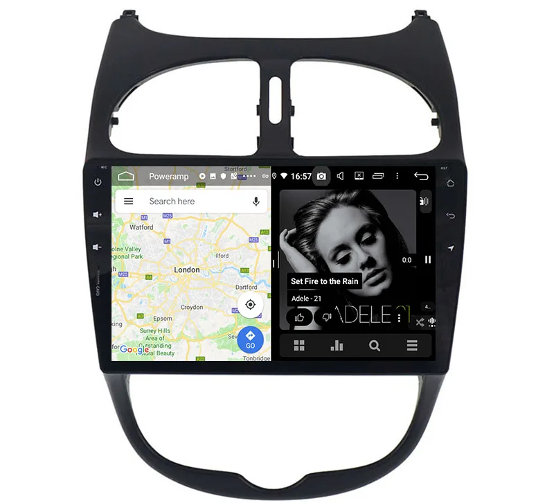 peugeot 206 android stereo