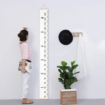 

1Pcs Kids Growth Chart Height Ruler Wall Stickers Hanging Height Measurement Measure Ruler Wall Sticker For Home Decor