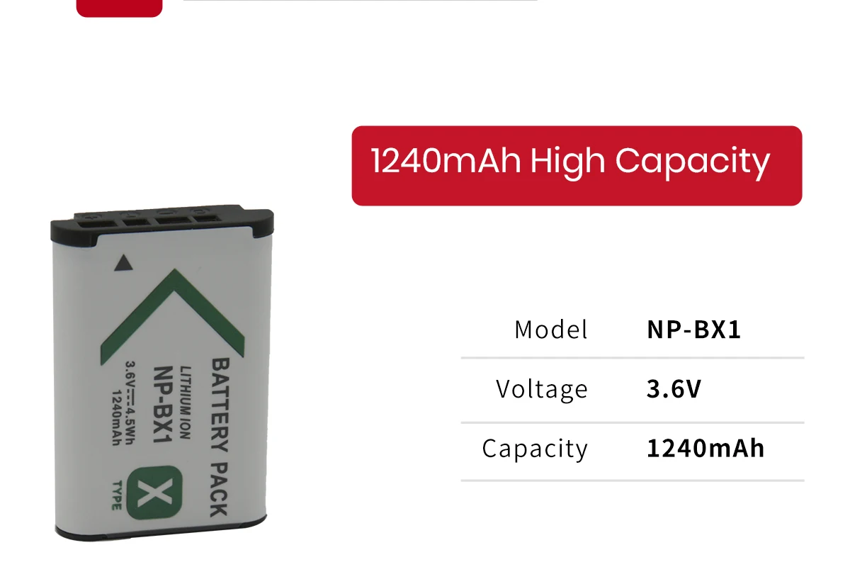 EPHESTION NP-BX1 NP BX1 Батарея для sony DSC-WX350 HX60 HX400 H400 HX50 RX100M3 RX1R RX100M2 HX300 RX100 RX1 PJ410 X405 PJ240E