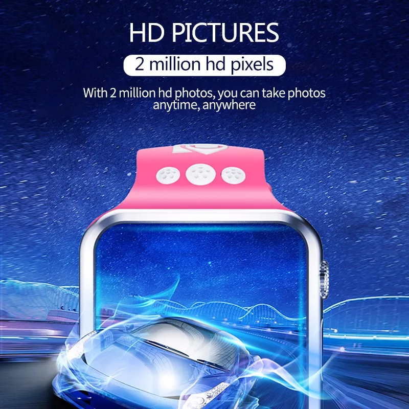 Смарт-часы W5 для детей 4G, 2MP камера, HD видео, голосовой вызов, SOS, gps, Wi-Fi, с большим аккумулятором, для детей, для лавирования, умные часы для Android IOS