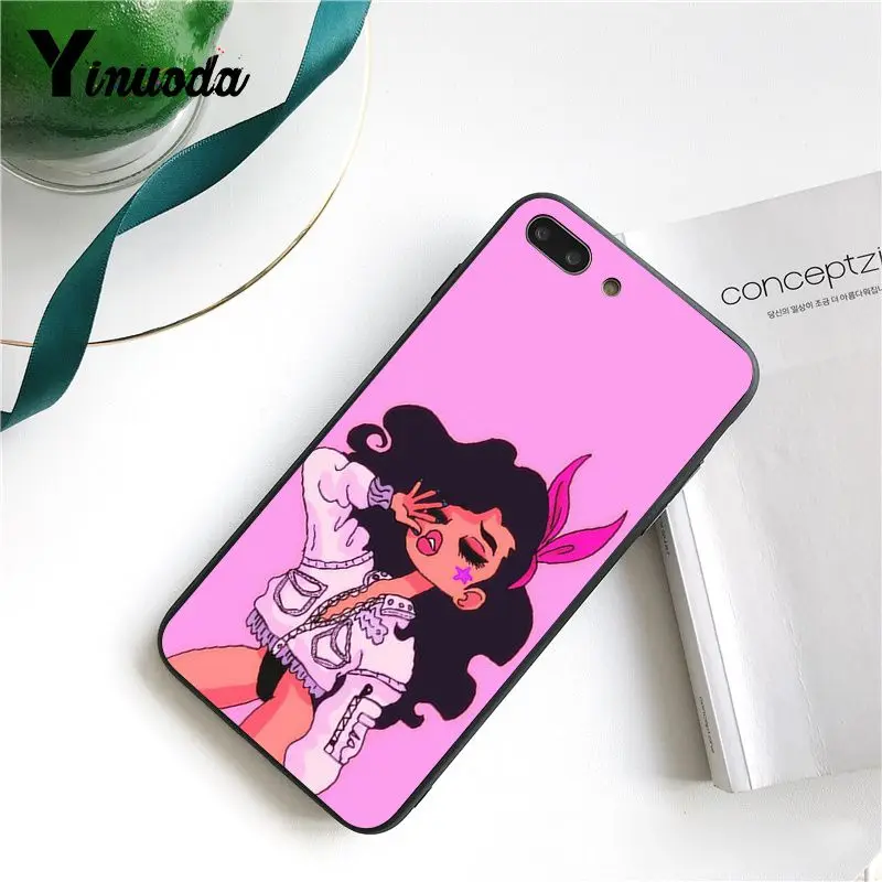 Melanin sticker Poppin Aba Queen Black Girl