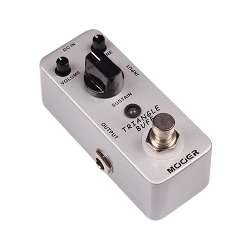 MOOER Audio triangle Buff Fuzz педаль гитарный эффект истинный обход полностью металлический корпус стерео звуковые эффекты педаль гитарные части