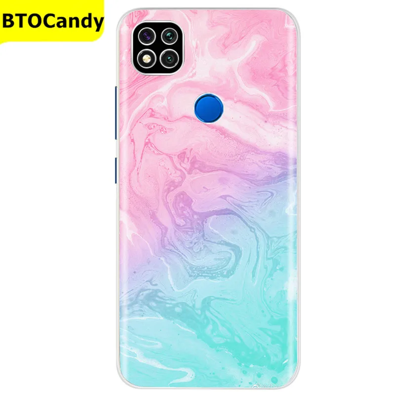 waterproof phone bag For Redmi 9C NFC Case on For Xiaomi Redmi 9C 9 C NFC Soft Silicone Back Cover Silicone Case For Redmi 9C NFC Phone Cover Fundas mobile flip cover Cases & Covers