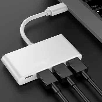 

USB C HUB Type-C to USB3.0 HUB Dock for MacBook Pro Huawei Mate 30 USB-C3.0 Splitter Port USB-C HUB notebook Accessories