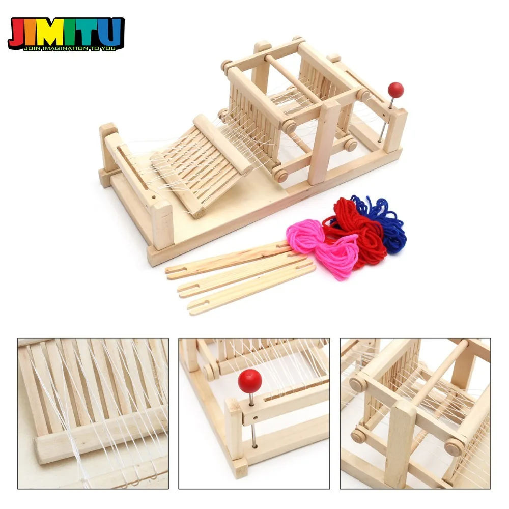 Ролевые игры деревянные китайские традиционные настольные ткацкие станок