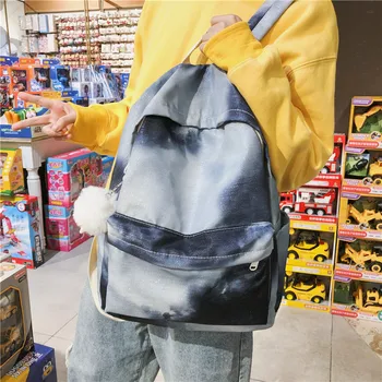 

Schoolbag female new 2020 high school students campus style backpack college students rendering gradient backpack Universal