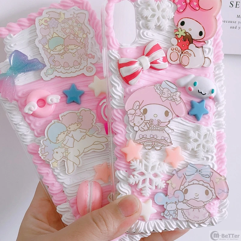 Для samsung S10 plus+ DIY чехол note8/note9 3D Маленькая двойная звезда чехол для телефона Galaxy s9/s8+ s6/s7 edge ручная работа кремовый подарок для девочки