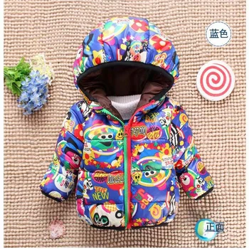 

Boys Girls clothes Autumn Winter Down Jacket Warm coats thicken Outerwear Toddler Kids Jacket Windbreak