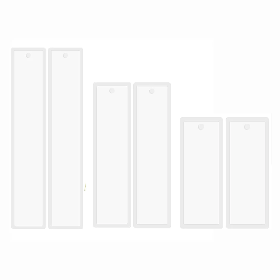 Rectangle Silicone Bookmark Resin Mold DIY Bookmark Mold