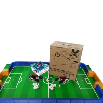 

My Robot Time High Tech Playing Football Game Robot Building Block Kit Assembly Educational Robot Toy 2019