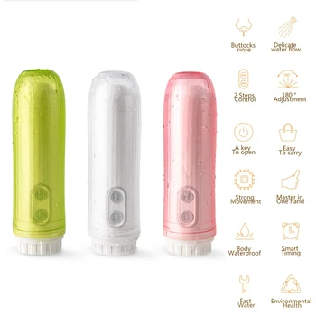 

Portable Bidet Travel IPX7 Waterproof Electric Bidet Sprayer with Automatic Decompression for Baby Adult