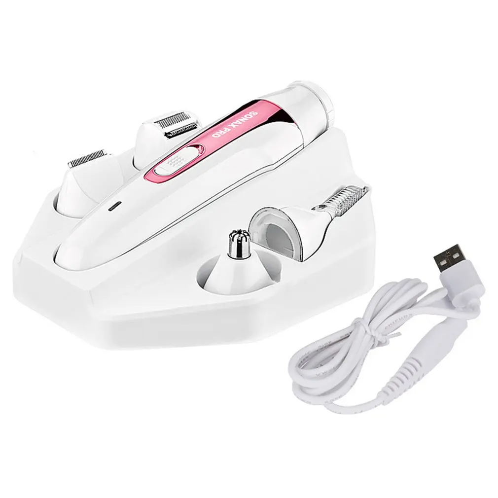 Multi Function Shaving Device Rechargeable Lady Hair Removal Instrument Electric Shaving Device Washing Sn 8822 2