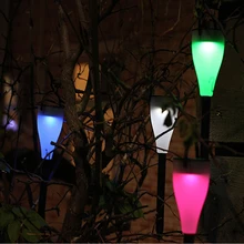 Наружная Солнечная многофункциональная лампа IP33 Водонепроницаемый светодиодный светильник для сада, патио, газона, двора, тропинки, площади