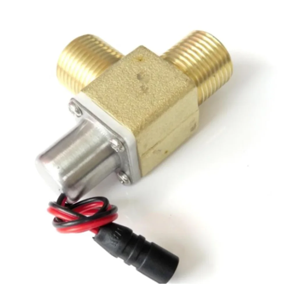단방향 물 유입구 전기 펄스 솔레노이드 밸브, 1/2 인치 BSP 수나사, 소변 원예 위생 피팅, DC 4.5V-6V 500mA
