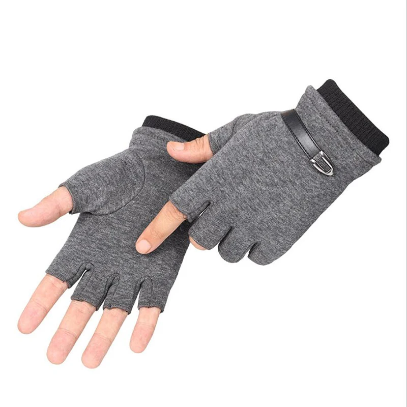 Новые уличные теплые перчатки для верховой езды, теплые и бархатные утолщенные велосипедные перчатки