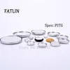 100Sets 16L-90L Flat Back Knitted Covered Round Buttons Scrapbooking Fabric Covered Buttons For DIY Earring/Hair AccessoriesPUTG 2