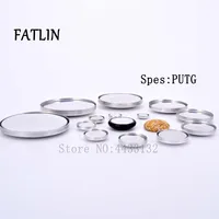 100Sets 16L-90L Flat Back Knitted Covered Round Buttons Scrapbooking Fabric Covered Buttons For DIY Earring/Hair AccessoriesPUTG 2