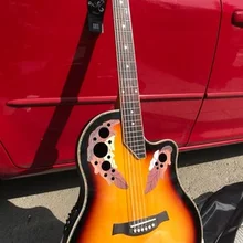 Гиговая сумка Бесплатный подарок тонкая акустическая гитара тонкий корпус акустическая-электрическая гитара для начинающих гитара Студенческая гитара