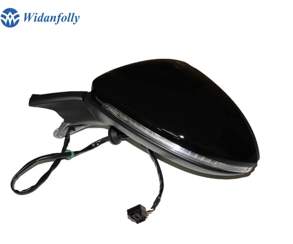 Widanfolly Genuine Auto Folding Mirror Electric Folding Side Mirrors With Switch For Golf 7 MK7 5GG