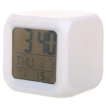 

Alarm Clock Kids Wake Up Easy Setting Digital Travel for Boys Girls, Large Display Time/Date/Alarm with Snooze