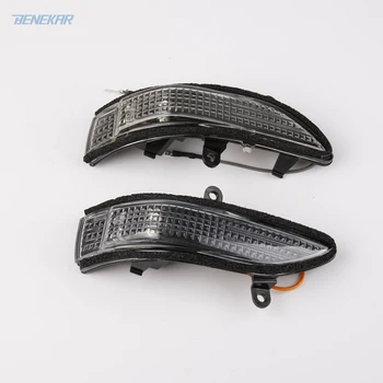 

Benekar A Pair Side Mirror Turn Signal Light Lamp with Plug Harness for Subaru Forester Outback Legacy Tribeca