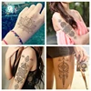 Rocooart Black Henna Arm Tattoo Mandala Flower Temporary Tattoos For Women Female Girls Sticker Fake Tattoo Mehndi Custom Tatoos ► Photo 3/6