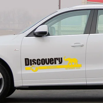 

1 Pair Discovery Channel Door Fender Stickers And Decals Car-Styling For Vw Volkswagen Audi Ford Bmw Mercedes JEEP Accessories