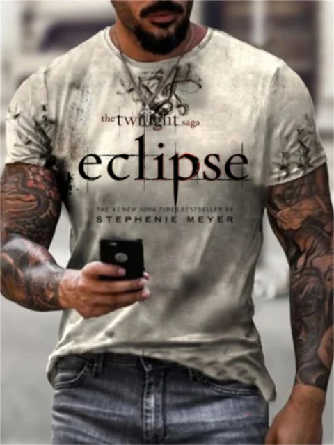 New 2022 Summer Eagle Men 3D Printed Men's Casual Harajuku T-shirt Round Neck Loose Oversized Muscle Streetwear Men's T-shirt