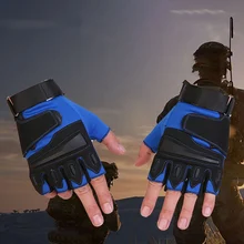 Перчатки для фитнеса с полупальцами, с поддержкой запястья, дышащие, противоскользящие, для занятий тяжелой атлетикой, ручная одежда