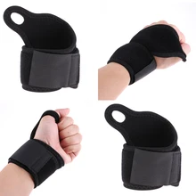 1 пара спортивный напульсник Carpal тоннель рельефные ремешки для бадминтона, езды на велосипеде, тяжелая атлетика, бокса