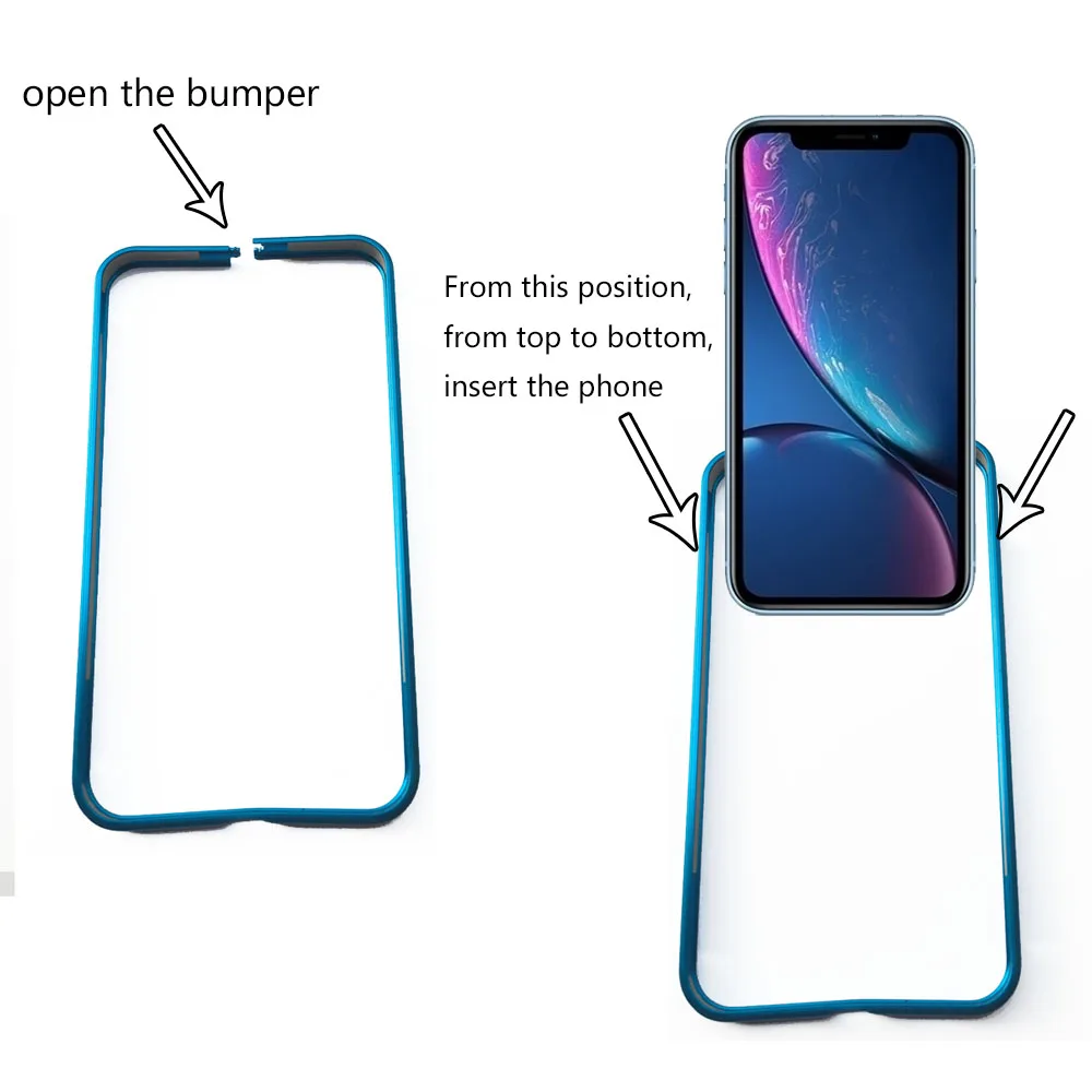Бампер для Apple iPhone XR, защитная рамка