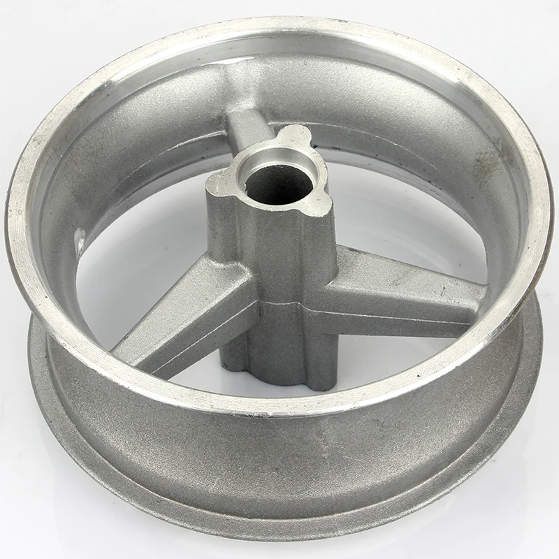 Aluminum Wheel Front 90/65-6.5 Hub For 47cc 49cc Mini Moto Pocket Bike Silver