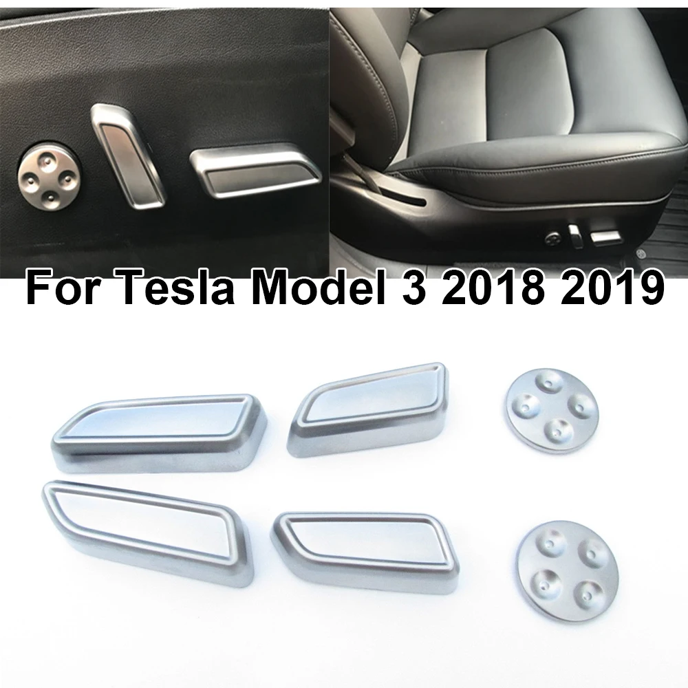 Регулировка сиденья автомобиля отделка 6 шт. для Tesla модель 3 аксессуары Замена