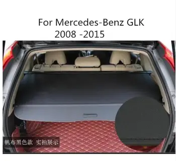 

car accessories High Qualit Car Rear Trunk Cargo Cover Security Shield Screen shade Fit For Benz GLK 2008 -2015 BY EMS