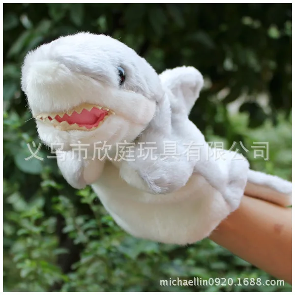 New Style Plush Hand Puppet Animal Modeling Penguin Stuffed Toy Mixed Batch Children'S Educational Game