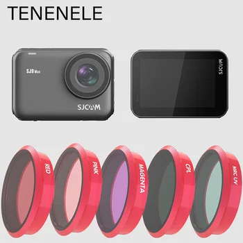 

Sport Camera Filter For Sjcam SJ9 Max CPL UV ND 8 16 32 64 Red Magenta Pink Lens Filters Set For Sjcam SJ9 Strike 4K Accessories