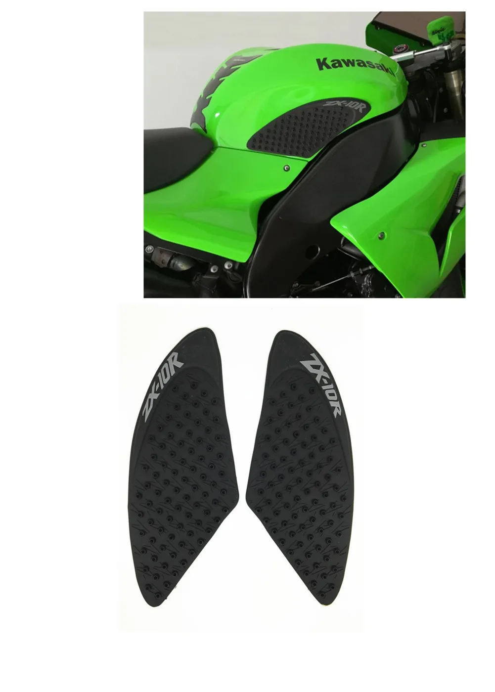 Для Kawasaki ZX10R 2006 2007 протектор Противоскользящий бак Pad стикер Газа 3m