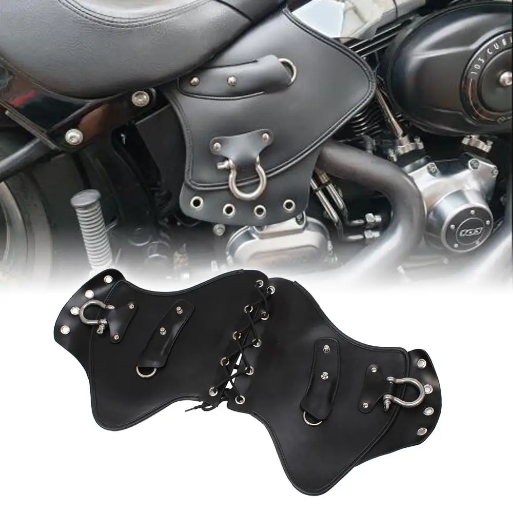 Motorcycle Universal Heat Saddle Shield Deflectors Raised Studs For