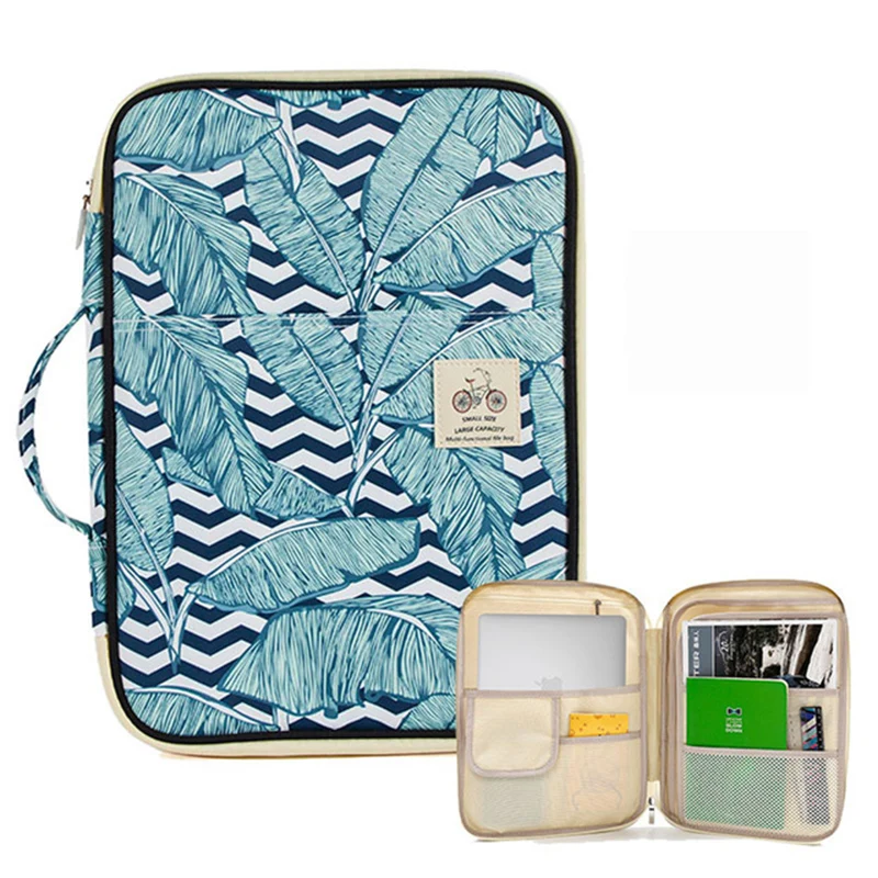 Portable File Organizer Bag Multifunctional Folder