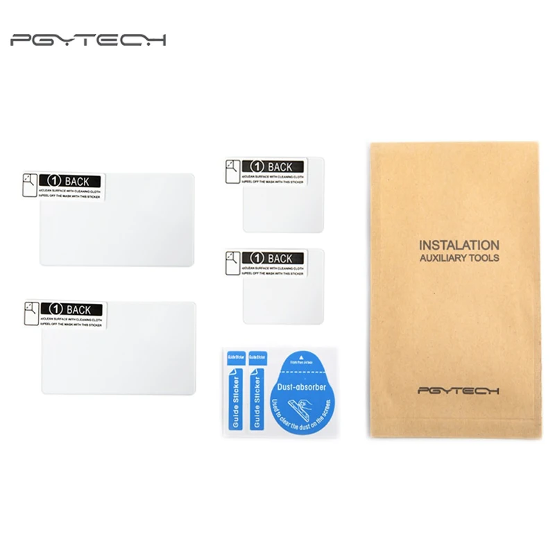 

PGYTECH Osmo Action Tempered Glass Film Full Cover Screen Protector Glass HD Anti-scratch For DJI OSMO Action Camera Accessories