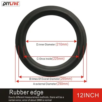 

DIYLIVE 12-inch maintenance accessories rubber side folding subwoofer side rubber side (290 ~ 310mm)